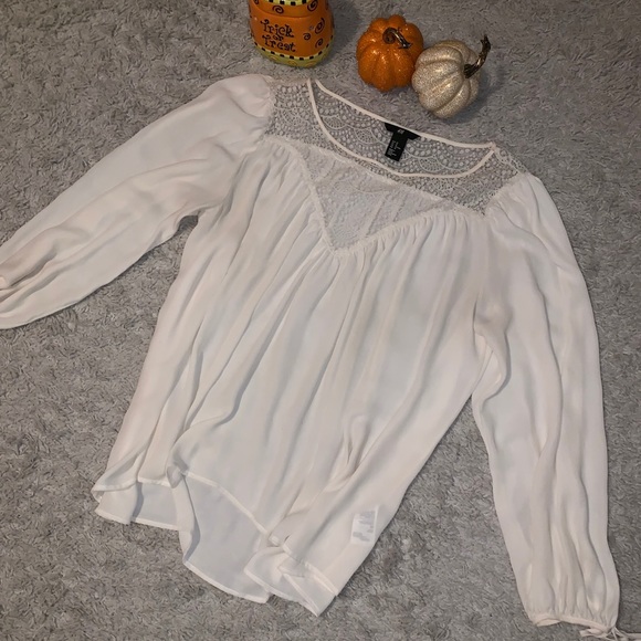 🍁🍂H&M Women’s Long Sleeve Blouse - Picture 4 of 4